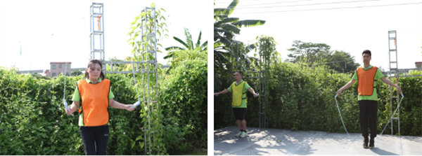 運動與激情碰撞，健康與快樂共享&mdash;廣東博皓第六屆運動會   -傳統(tǒng)跳繩比賽